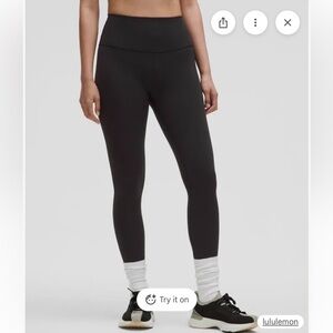 Lululemon 🍋 WUNDER TRAIN HIGH-RISE TIGHT 25" - Black